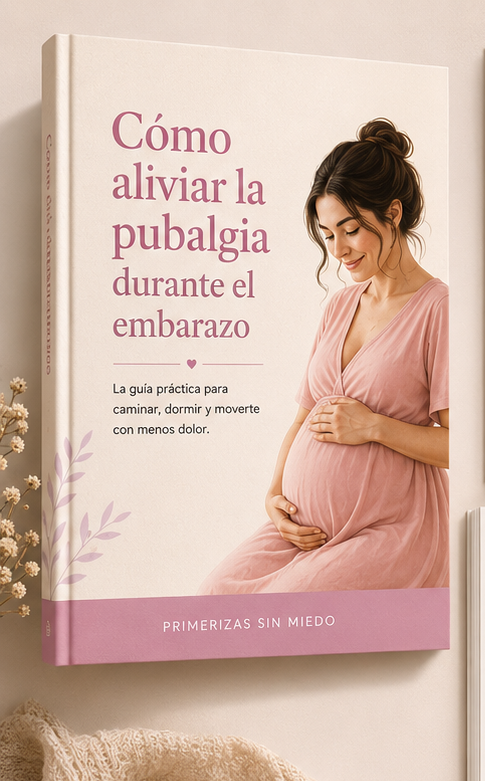 Guía como aliviar la pubalgia + Guía Primerizas Sin Miedo